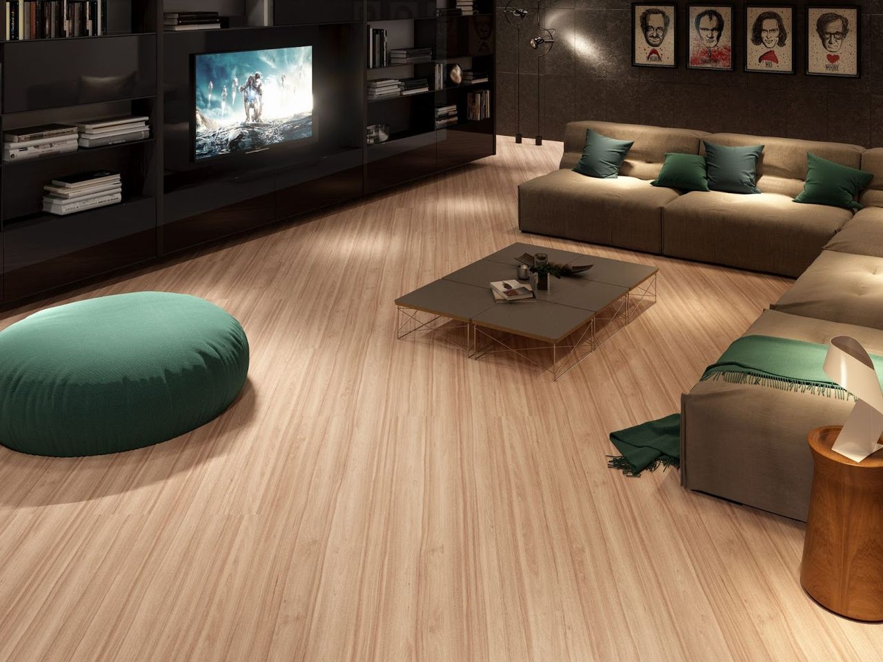 Flooring close-up